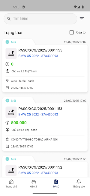 Tasco Inspector Screenshot 3
