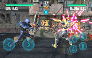 Dino Hero Fight Morphin Power Wars Legend Battle Screenshot 3