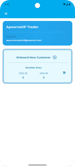 GMFS Onboarding Screenshot 1