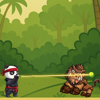 Jungle Ninja Panda Aim