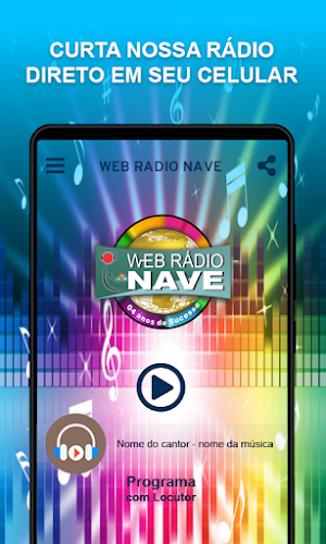 Web Rádio NAVE Screenshot 1