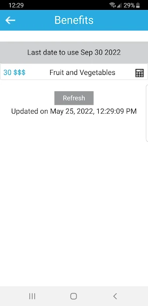 myEBT Screenshot 2
