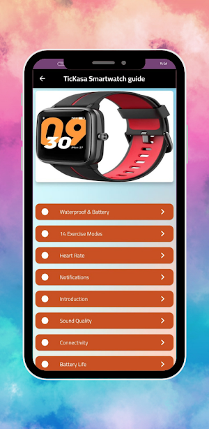 TicKasa Smartwatch guide Screenshot 0