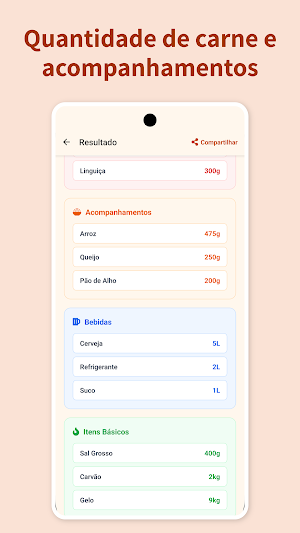 Calculadora de Churrasco Screenshot 3