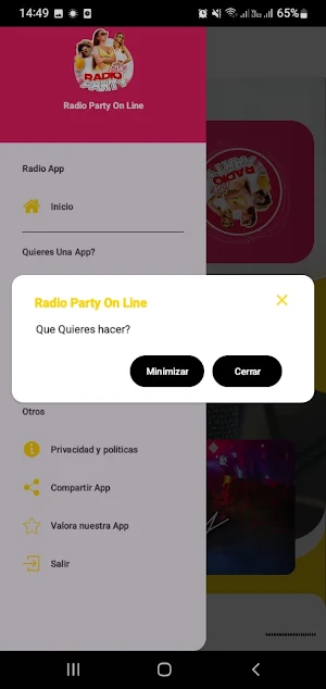 Radio Party On Line Screenshot 0