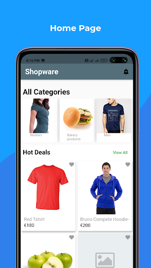 Shopware Mobile App Builder Screenshot 0