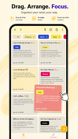 PrivNotesPro - Offline Notepad Screenshot 2