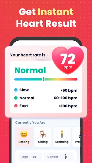Heart Rate: Heart Rate Monitor Screenshot 1