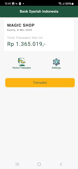 BSI Merchant Screenshot 1