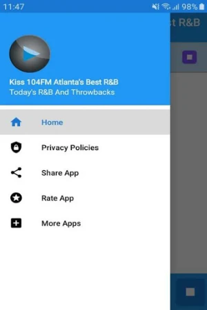 Kiss 104FM Atlanta’s Best R&B Radio App USA Free Screenshot 1