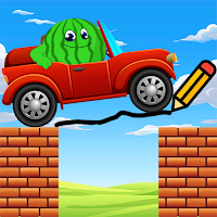 Watermelon Draw Bridge Game