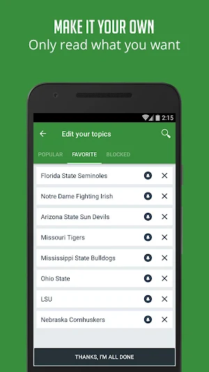 College Football News & Rumors Screenshot 1