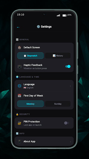 Pocket Lap Watch Screenshot 3
