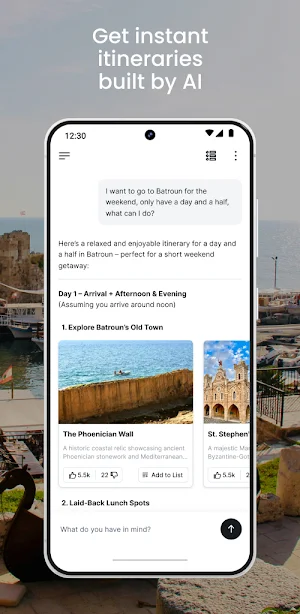 Tourism Lebanon Screenshot 1