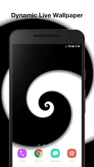 Spiral Hypnotic Live Wallpaper Screenshot 0