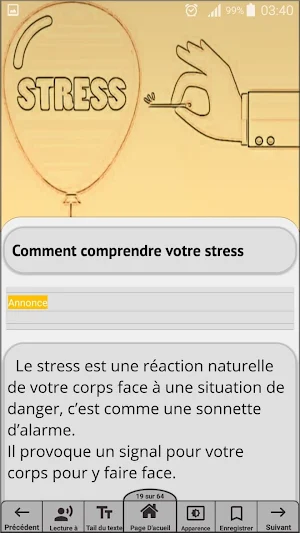 Réduire le stress pour être pr Screenshot 2