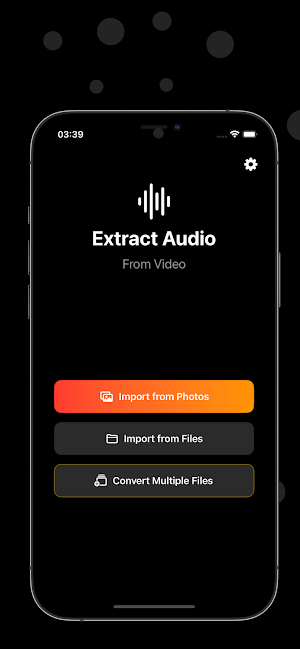Video to Audio - mp4 to mp3 Screenshot 0