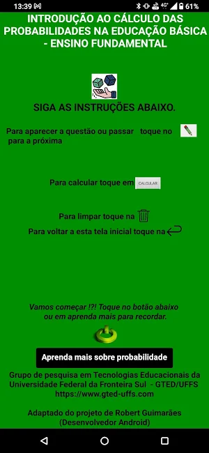 Introdução a probabilidade Screenshot 0