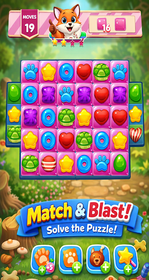 Sugar Match Game - Real Reward Screenshot 1