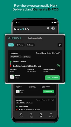 NaaviQ Transporter Screenshot 2