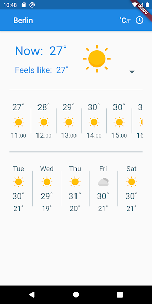 🌤 just weather 🌤 Screenshot 3
