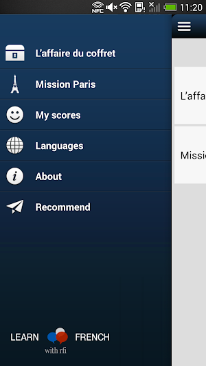 Learn French with RFI Screenshot 0