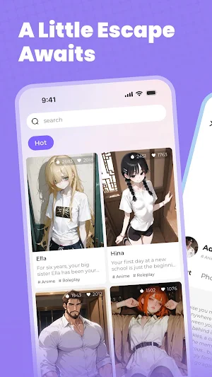 Sarah AI: Character Chat Screenshot 1