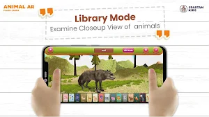 Animal AR 3D Safari Flash Cards Screenshot 0