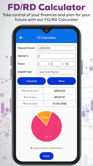 EMI Calculator - EMI/Loan/FD Screenshot 2