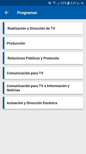 Instituto de Televisión ITV Screenshot 1