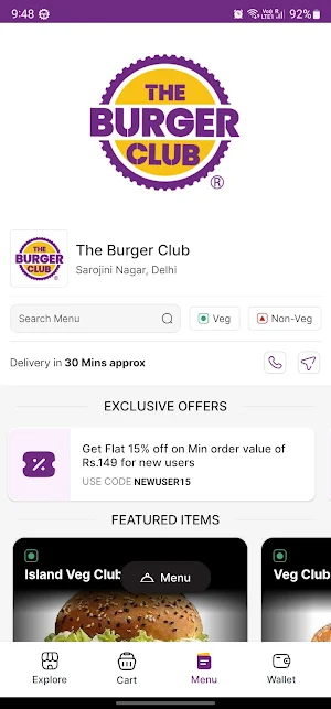 The Burger Club Screenshot 1