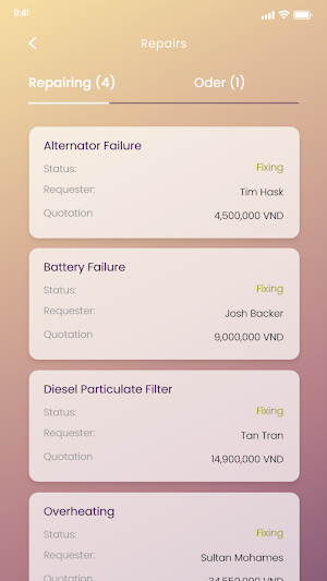 eCA Service Screenshot 3
