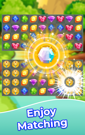 Jewels Magic Adventure - Match 3 Puzzles 2021 Screenshot 1