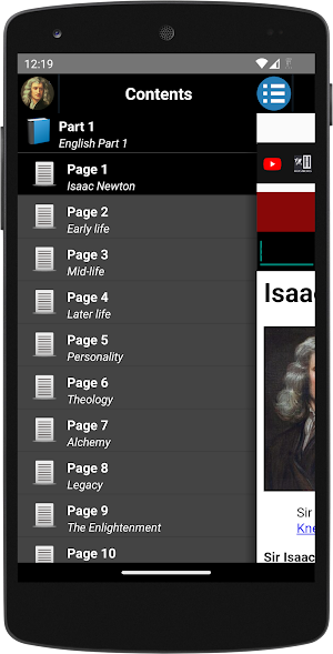 Isaac Newton - Biography Screenshot 0