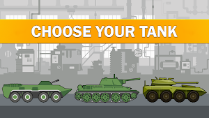 Tank War Battle: 2D Tanks Game Screenshot 0