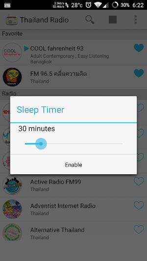 Thailand Radio Online Screenshot 3