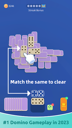 Domino Tripeaks Screenshot 0