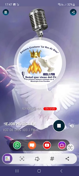 La Voz De Dios 103.1 FM Screenshot 2