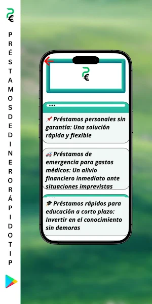 Préstamos De Dinero Rápido Tip Screenshot 3