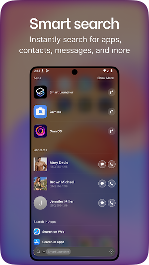 OS 27 Launcher : Golden Gate Screenshot 3