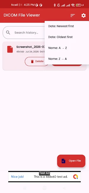 DICOM File Viewer Screenshot 1