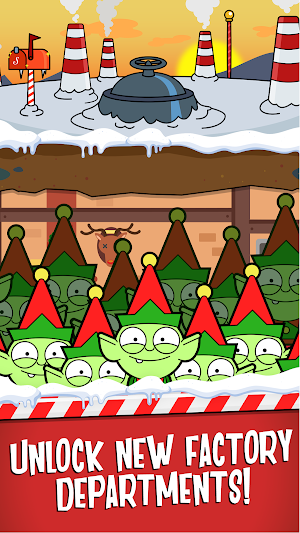 Santa’s Capitalist Factory - Idle Xmas Tycoon Screenshot 3