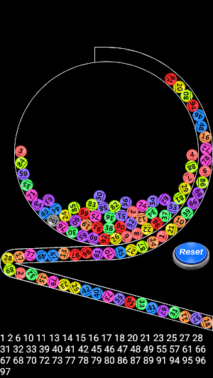 Lotto Draw Machine Screenshot 2