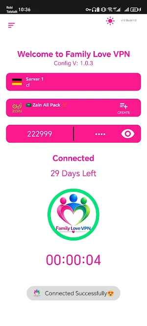 Family Love VPN Screenshot 3
