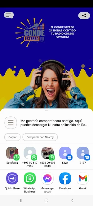 Radio El Conde Stereo Screenshot 2