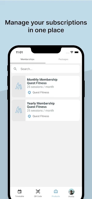 Quest Fitness Club Screenshot 3