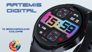 Artemis Digital Watch Face Screenshot 2