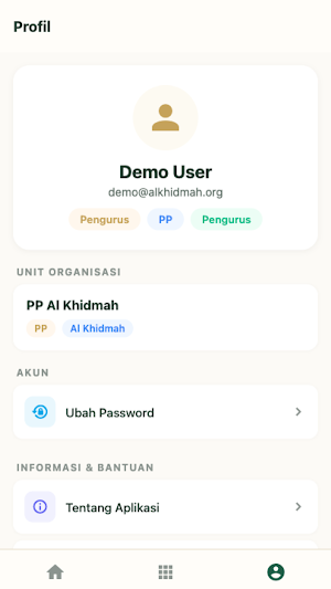 Pengurus Al Khidmah Screenshot 1