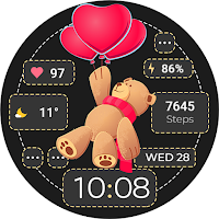 TVV Love Bear Watch Face