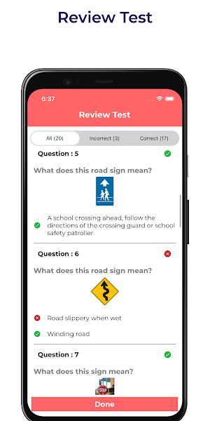 G1 Ontario Practice Test Screenshot 3